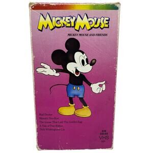 Walt Disney Mickey Mouse and Friends VHS